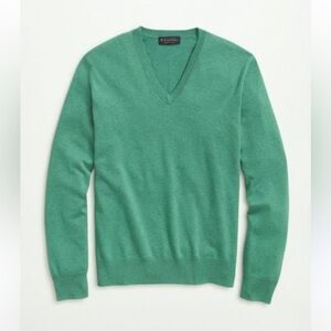 BROOKS BROTHERS Supima® Cotton V-Neck Sweater